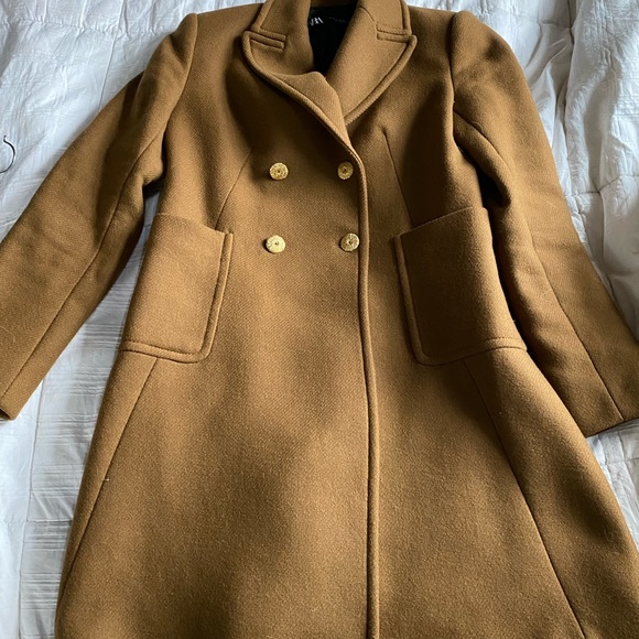 Zara wool blend coat - Picture 4 of 15
